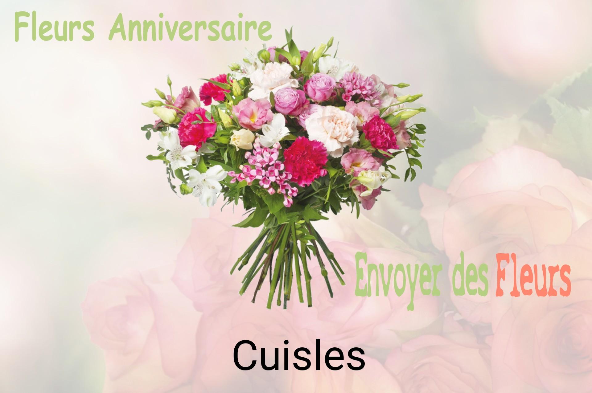 Bouquet de fleurs d’anniversaire livré à Cuisles
